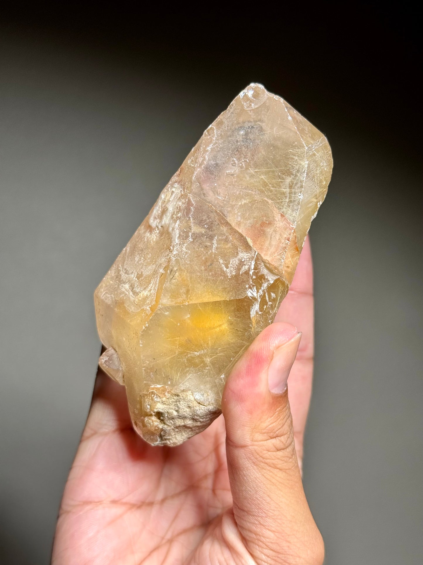 Rutile in Quartz