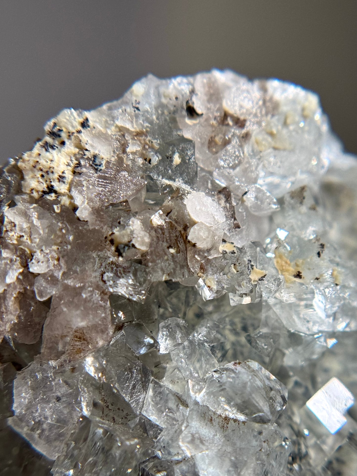 Fluorite & Calcite w/Dendrites