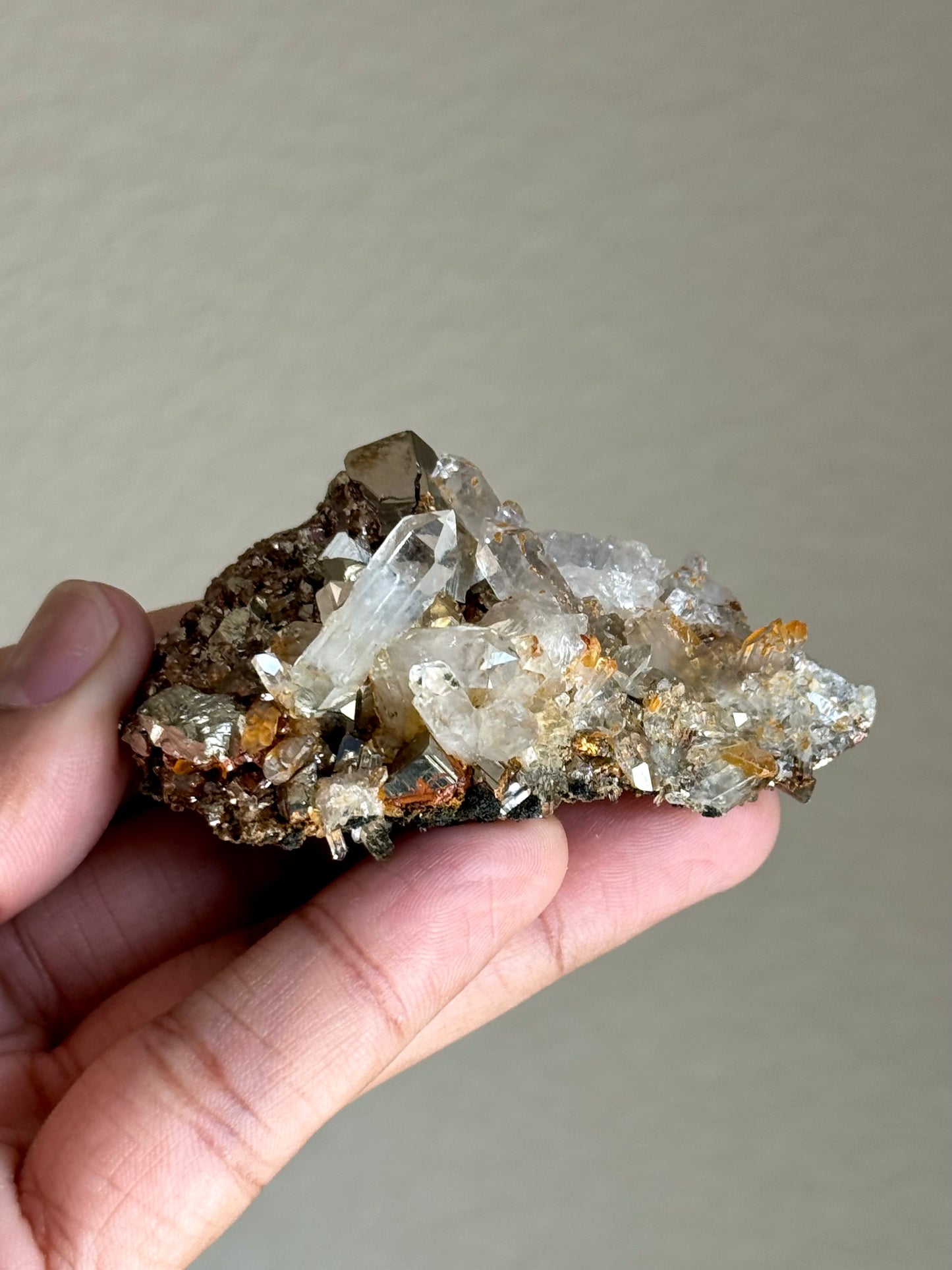 Quartz & Pyrite