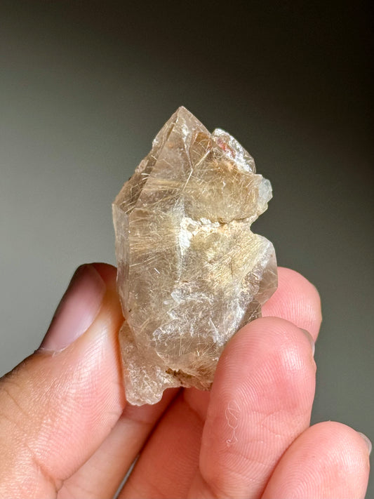 Smoky Quartz with Rutile