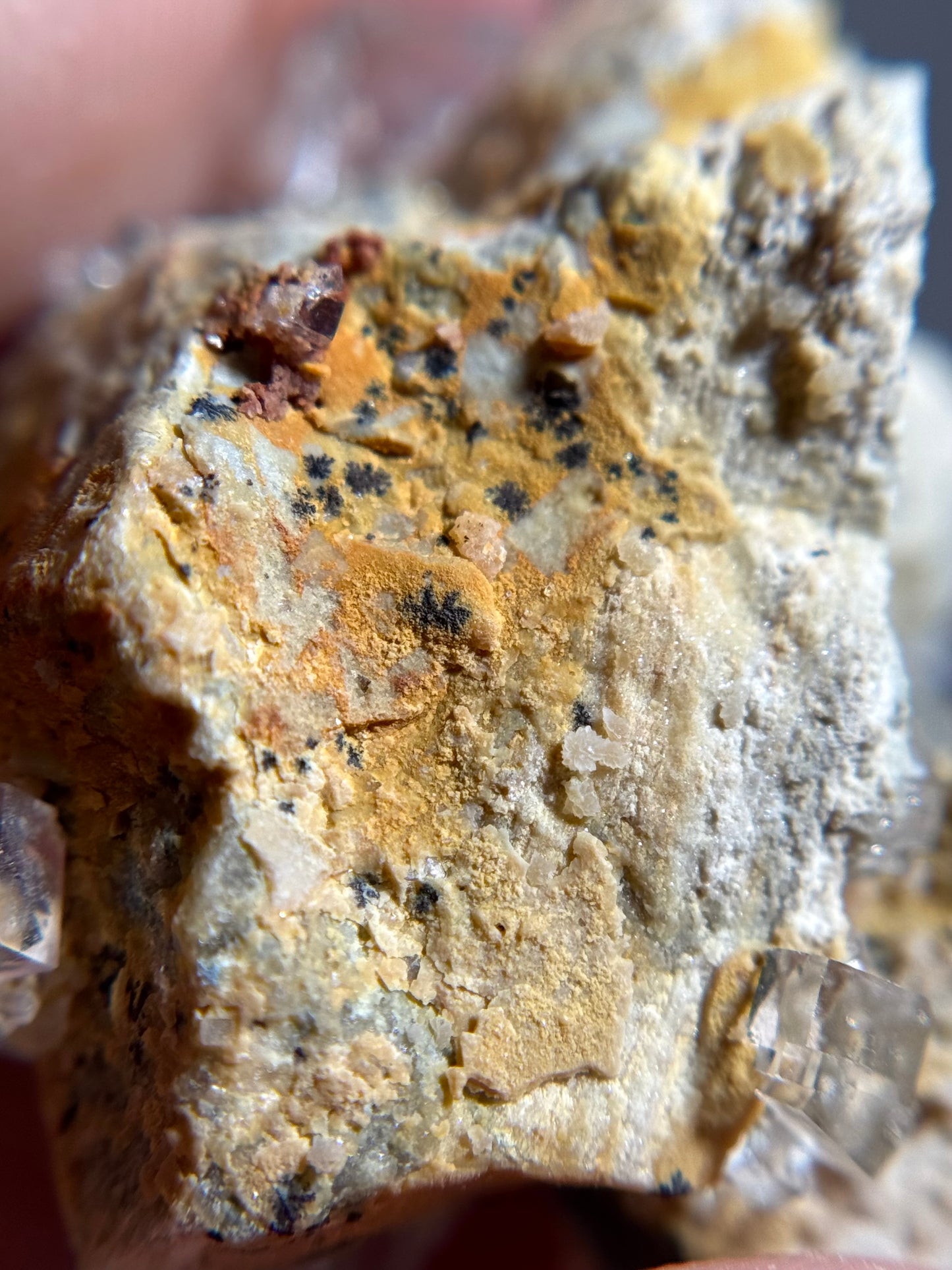 Fluorite & Calcite w/Dendrites