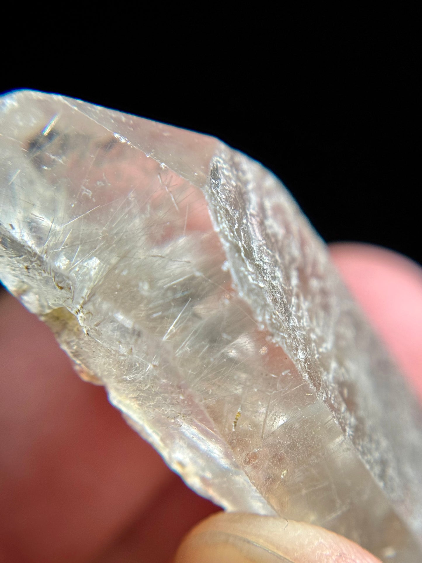 Rutile in Quartz
