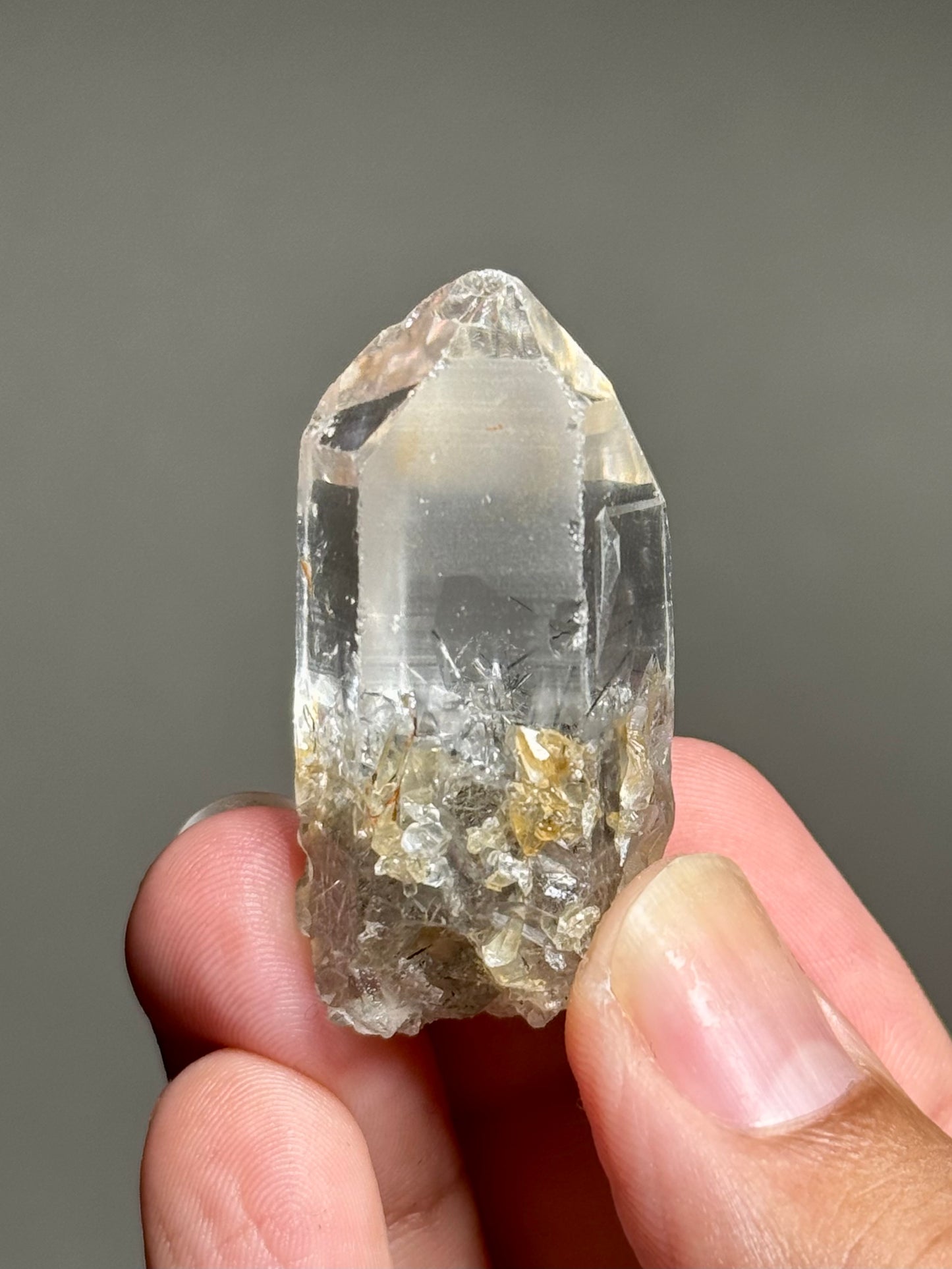 Rutile in Quartz