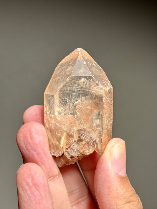 Rutile in Quartz
