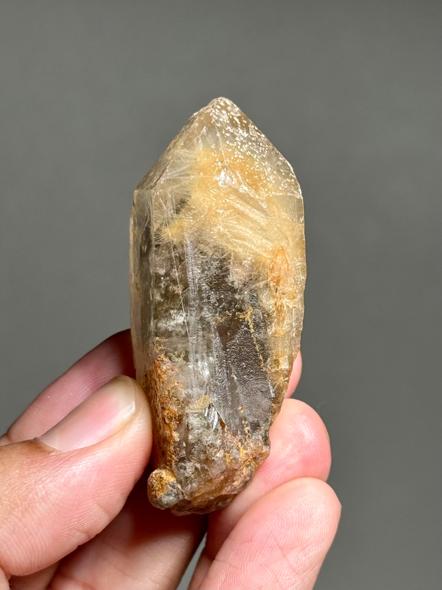 Dandelion Rutile in Quartz