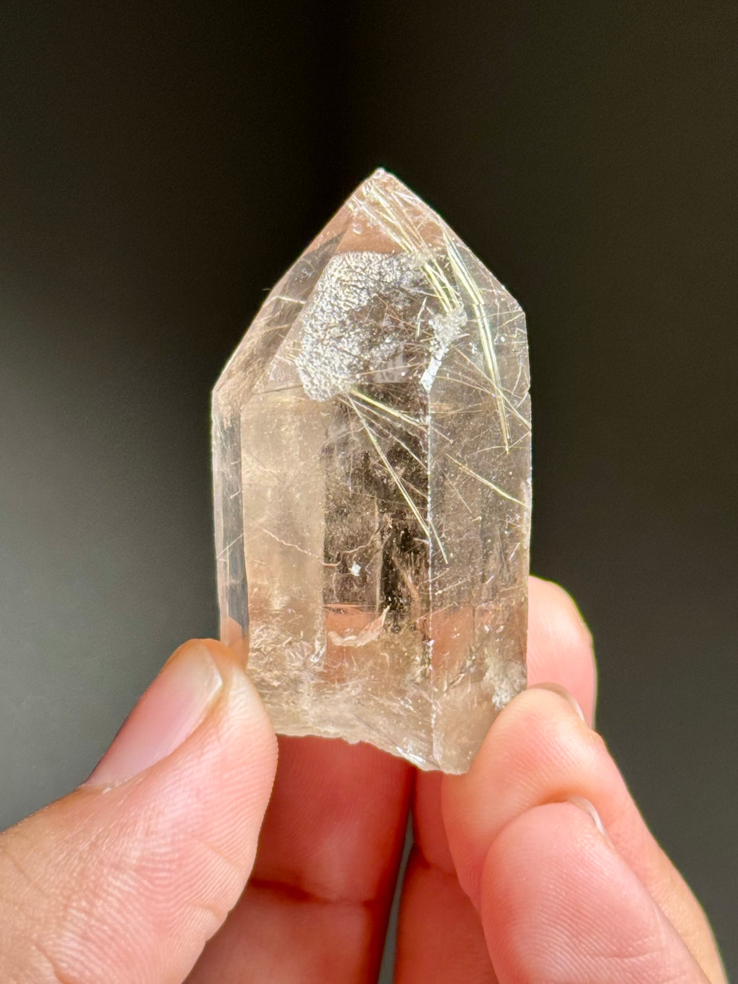 Smoky Quartz with Rutile