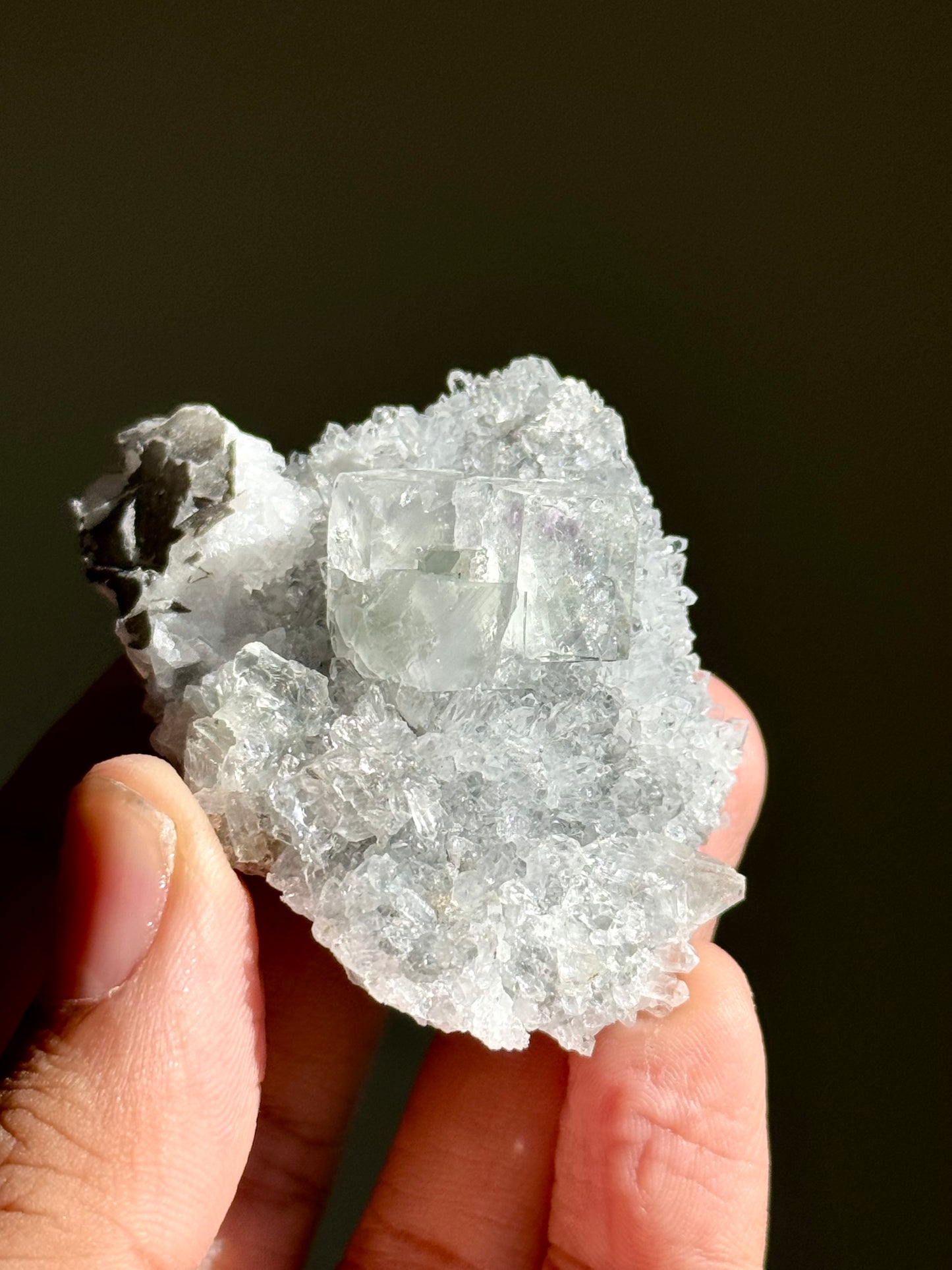 Fluorite & Quartz