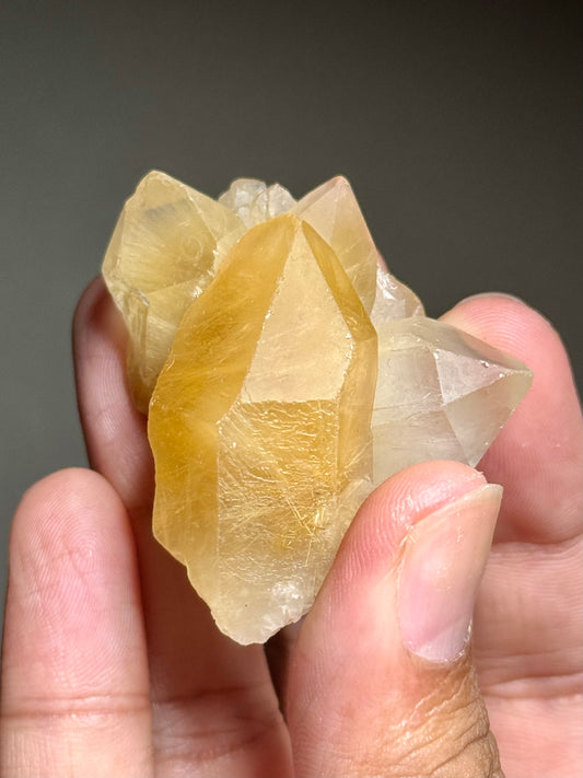 Rutile in Quartz