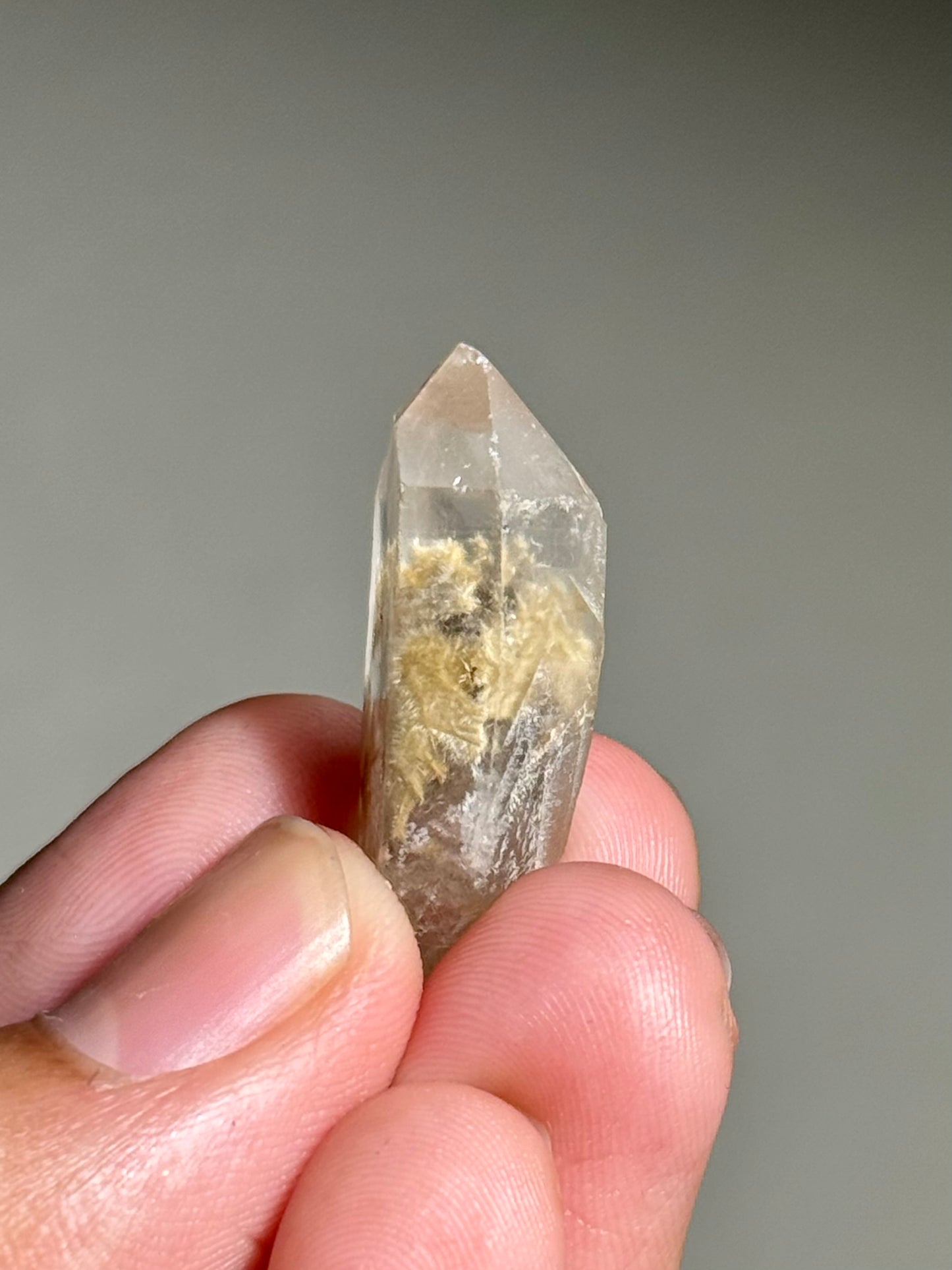 Dandelion Rutile in Quartz