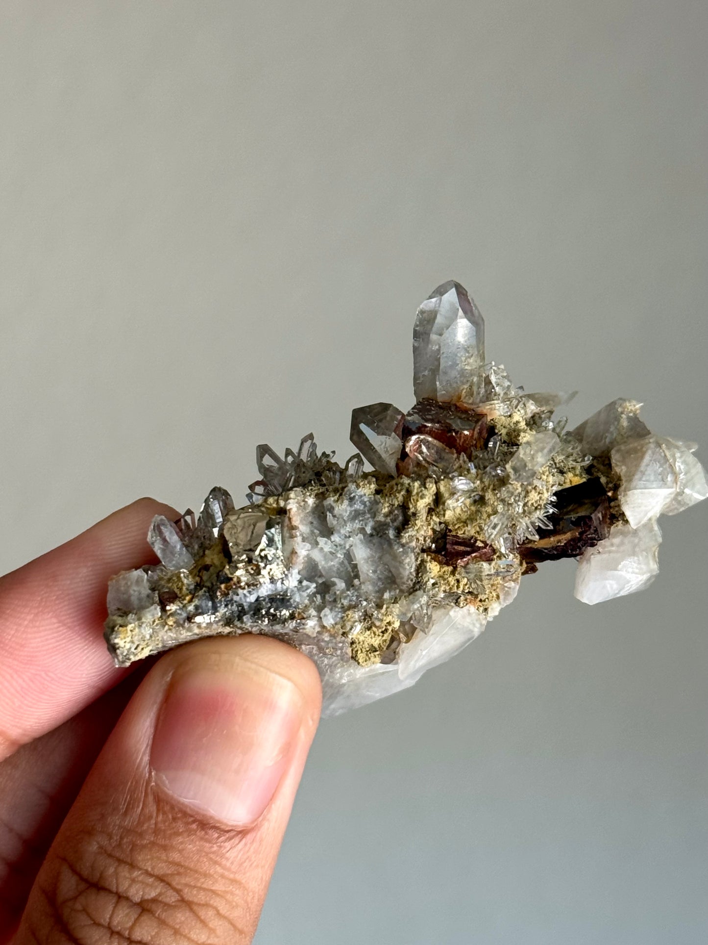Quartz & Pyrite