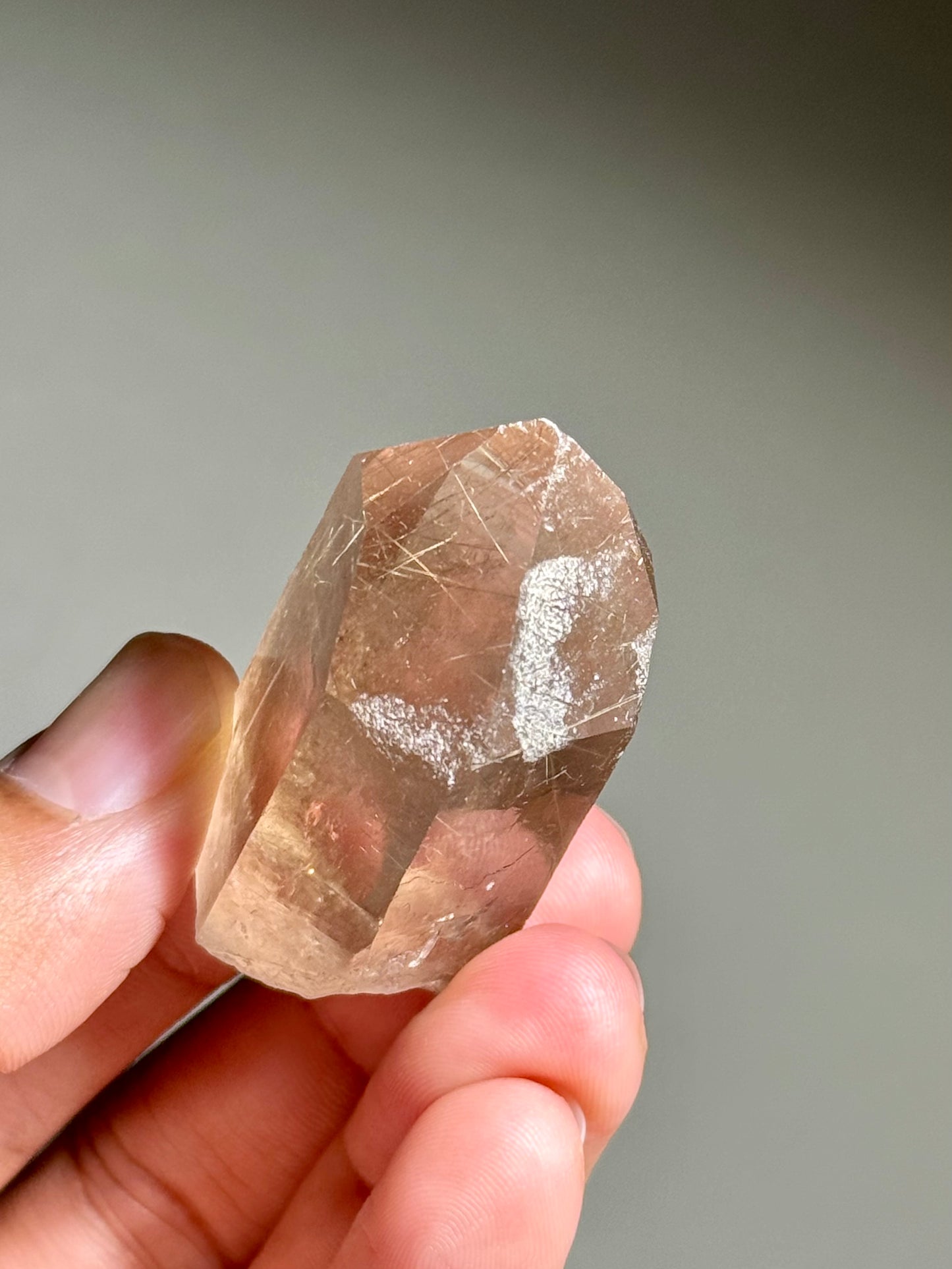 Smoky Quartz with Rutile