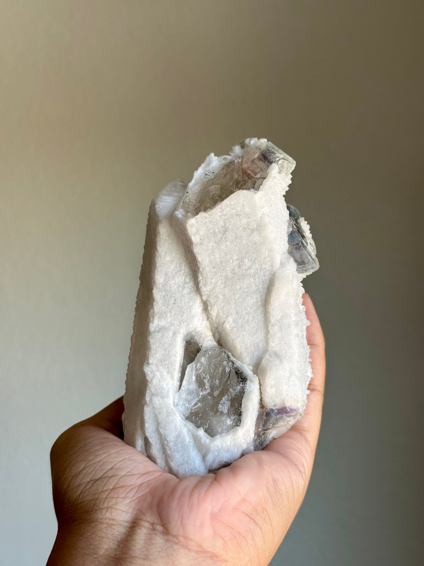 Quartz and Fluorite