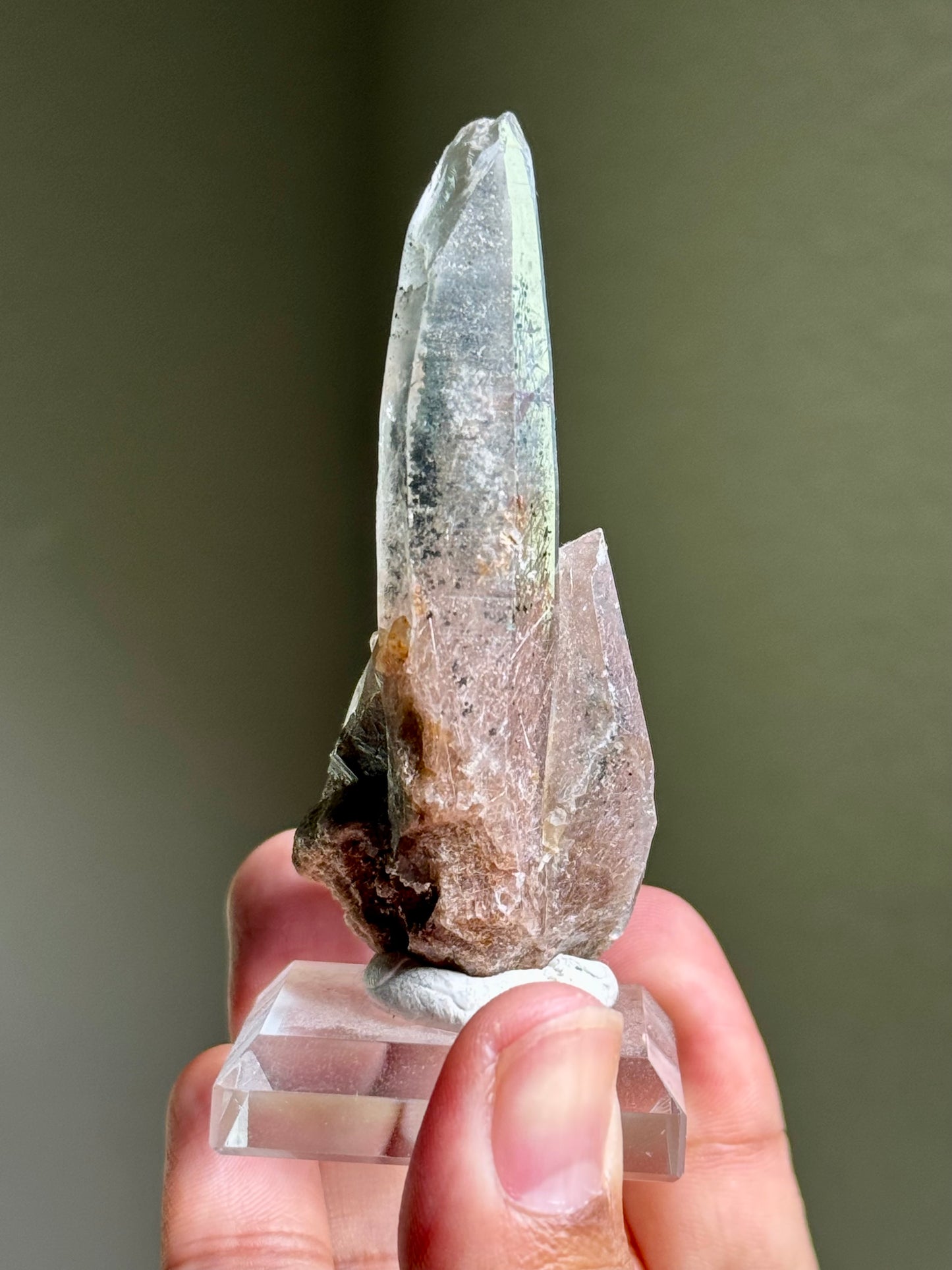 Rutile in Quartz