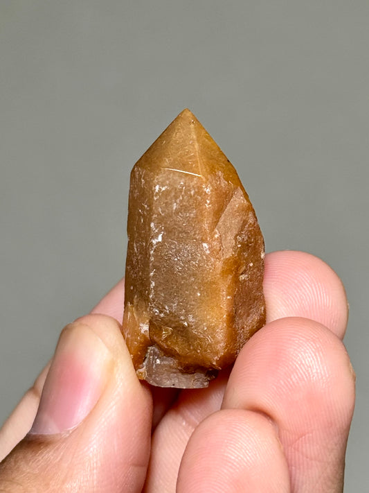 Semi-Polished Himalayan Quartz with Rutile