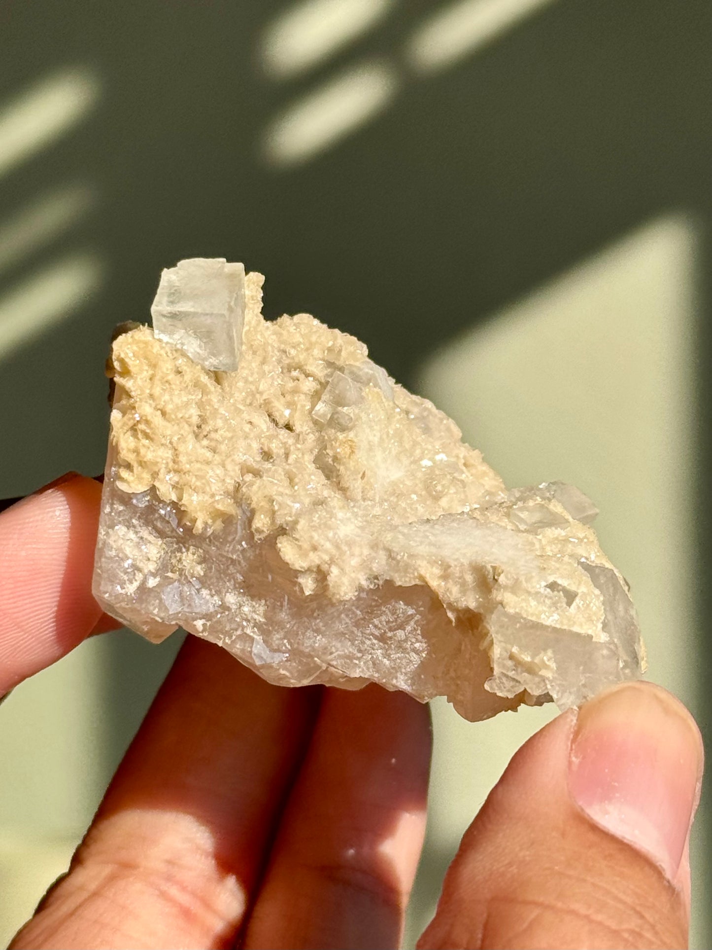 Quartz, Dolomite & Fluorite