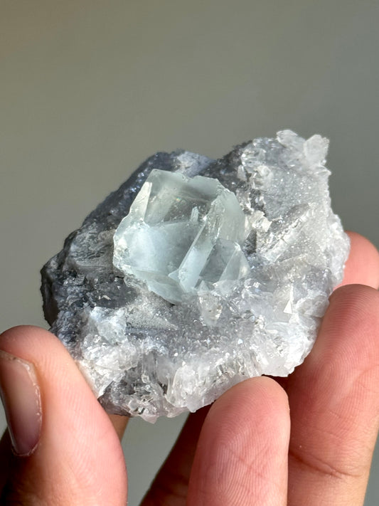Fluorite & Quartz