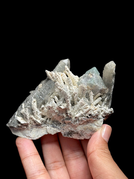 Smoky Quartz & Fluorite