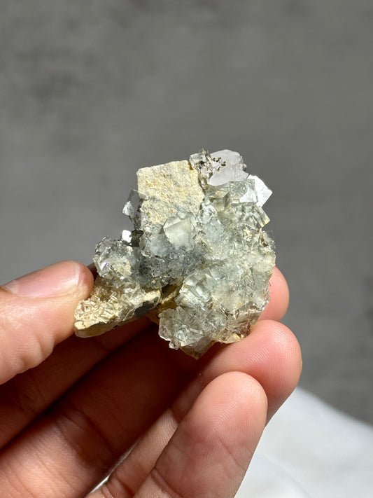 Fluorite & Calcite w/Dendrites