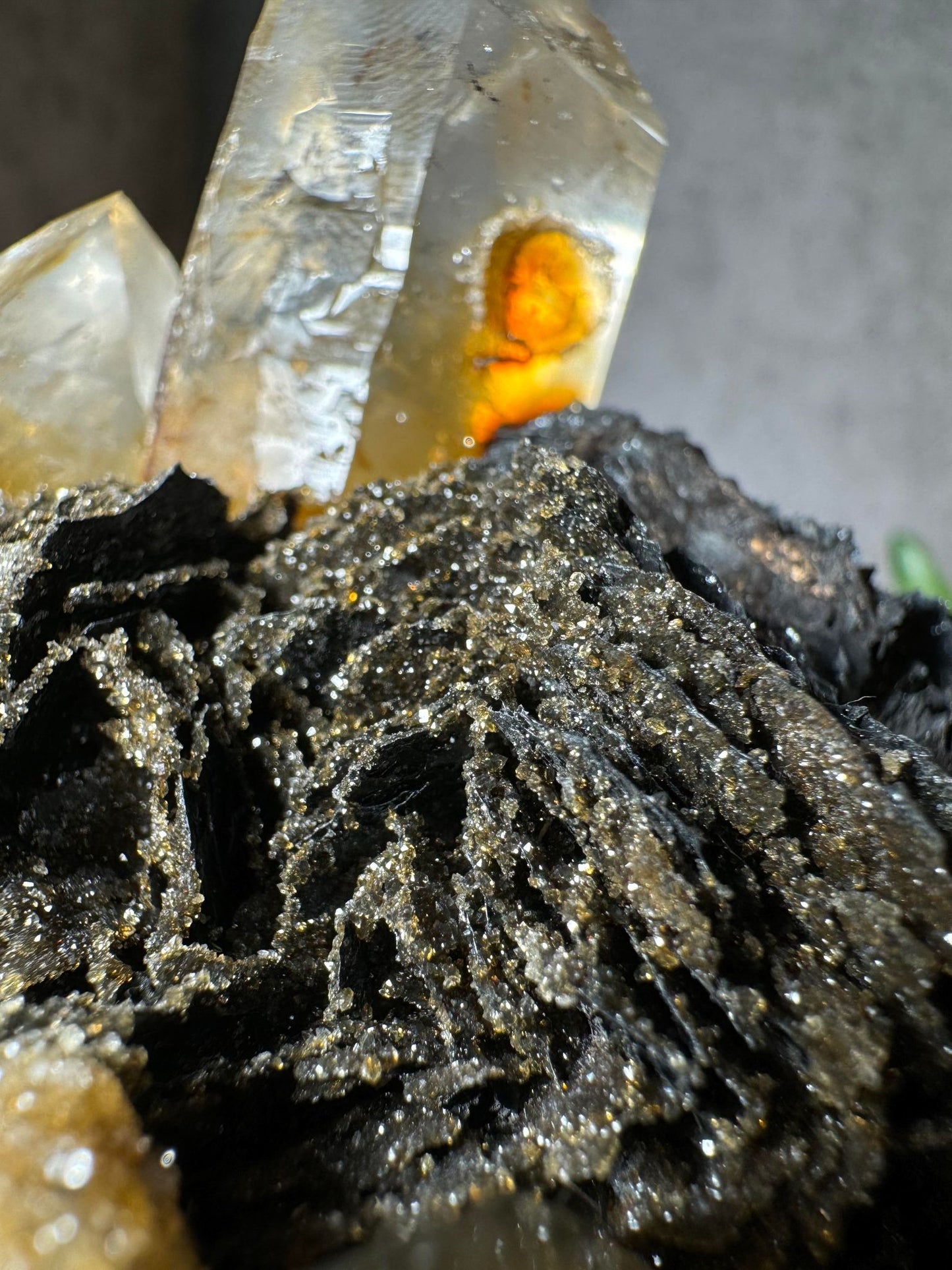 Quartz with Hematite