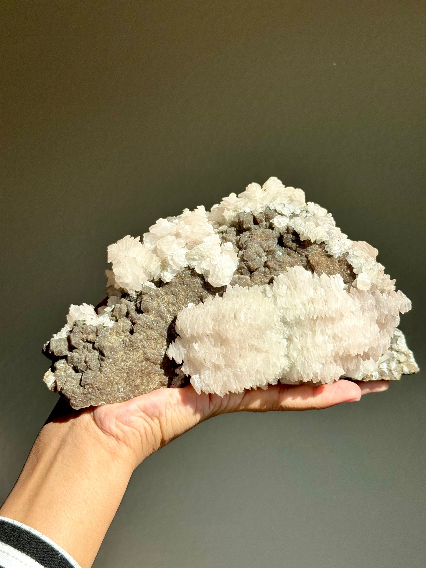 Andradite Garnet & Calcite