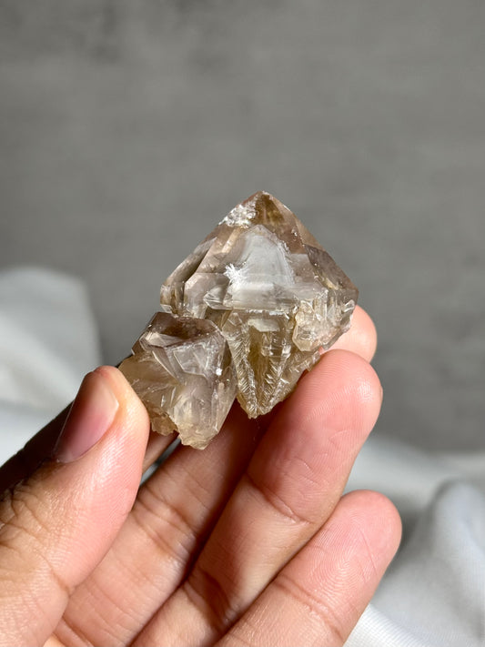 Smoky Amethyst & Sepiolite