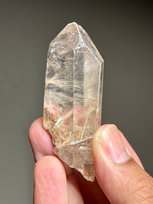 Rutile in Quartz