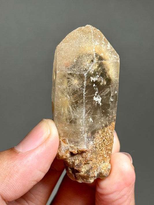 Dandelion Rutile in Quartz