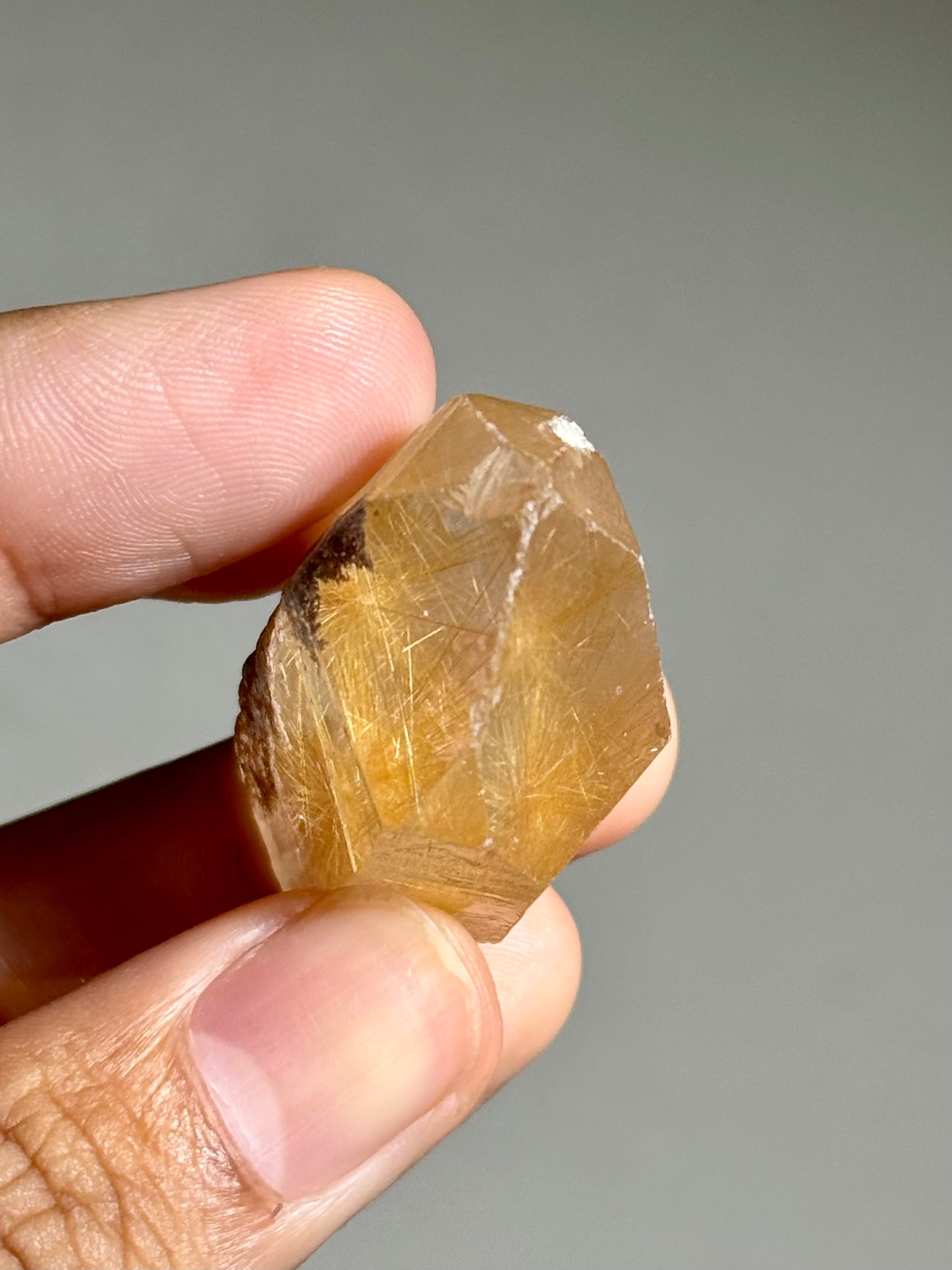Rutile in Quartz