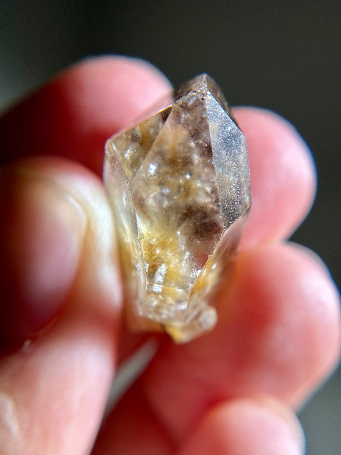 Dandelion Rutile in Quartz