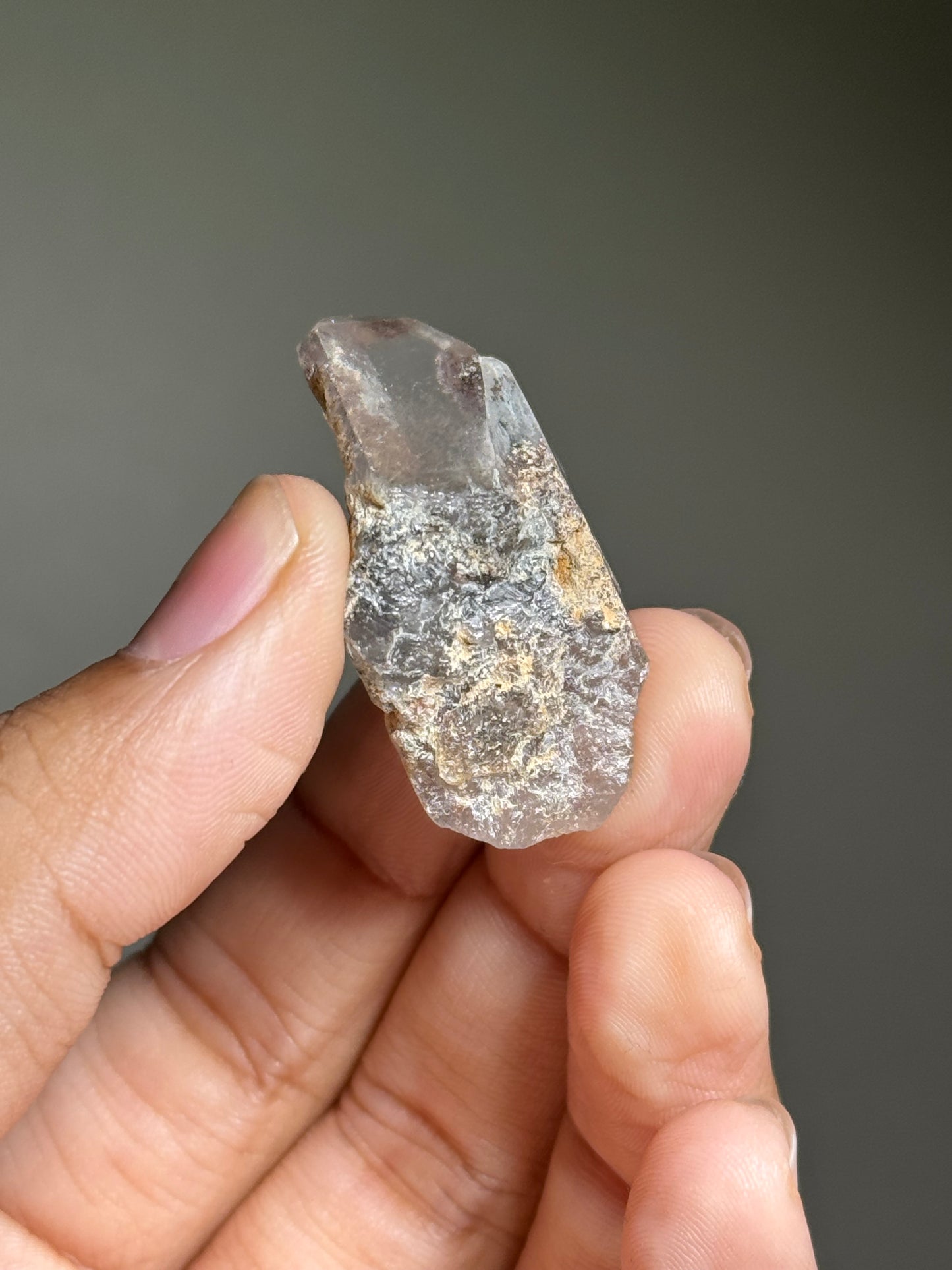 Dandelion Rutile in Quartz