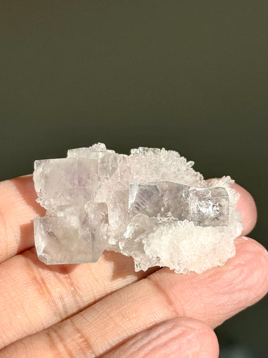 Fluorite & Quartz