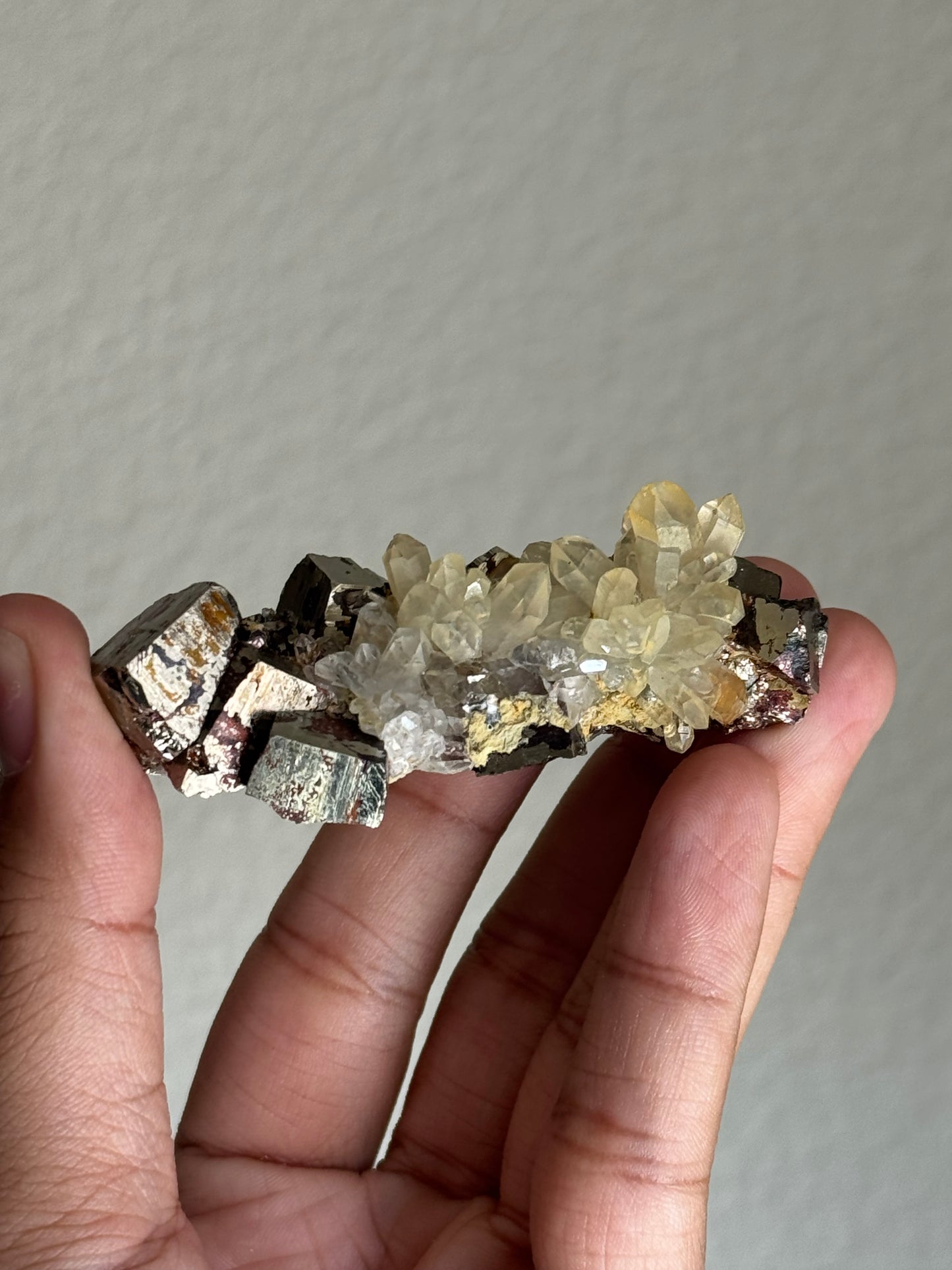 Quartz & Pyrite