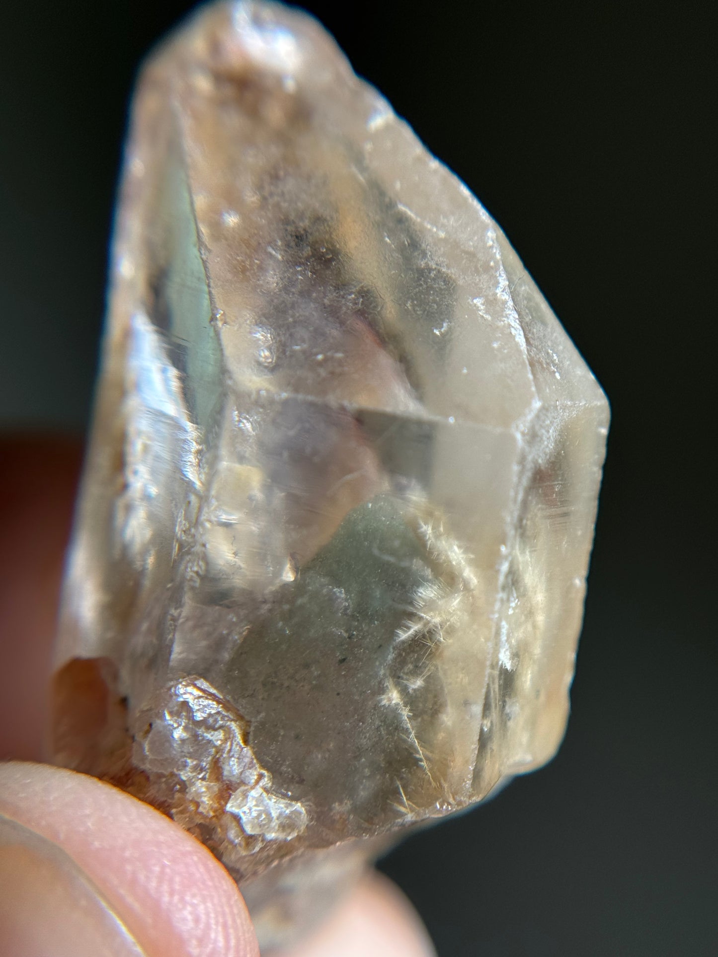 Rutile in Quartz