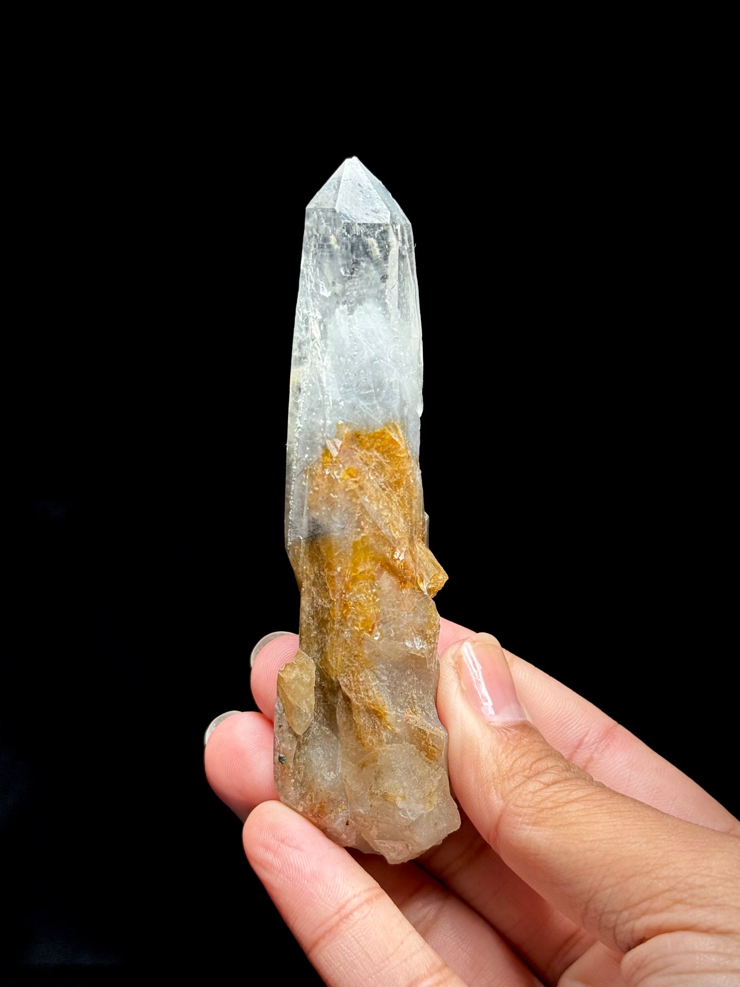 Cookite & Tremolite in Quartz