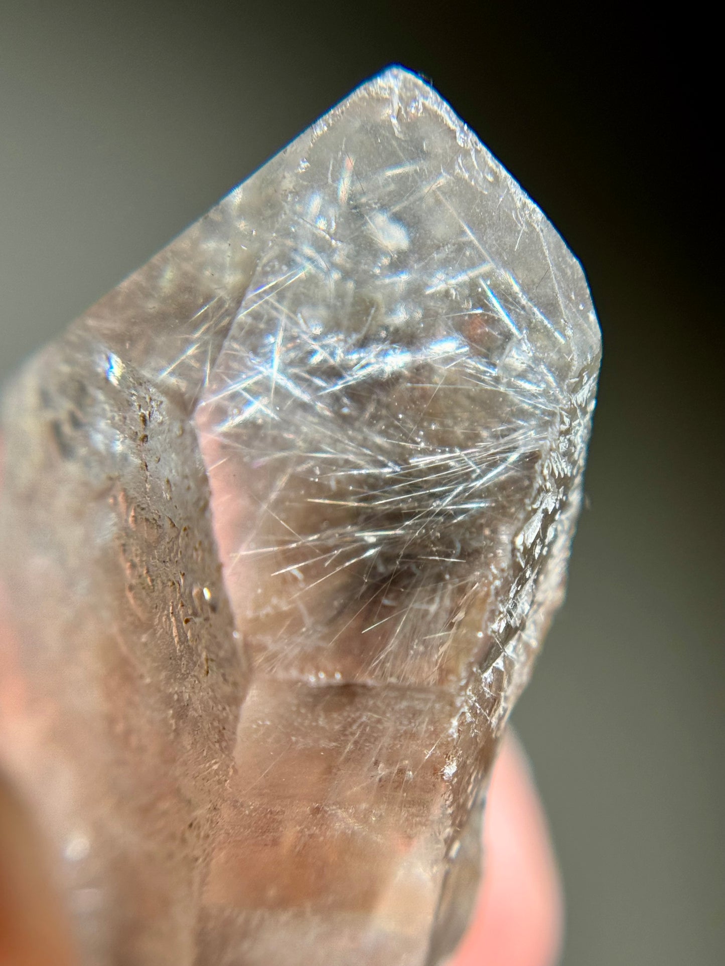 Rutile in Quartz