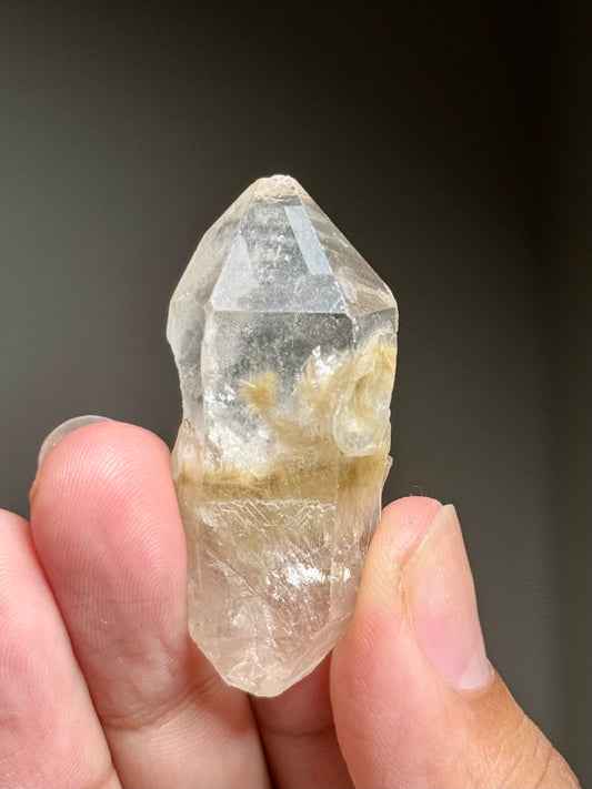 Dandelion Rutile in Quartz