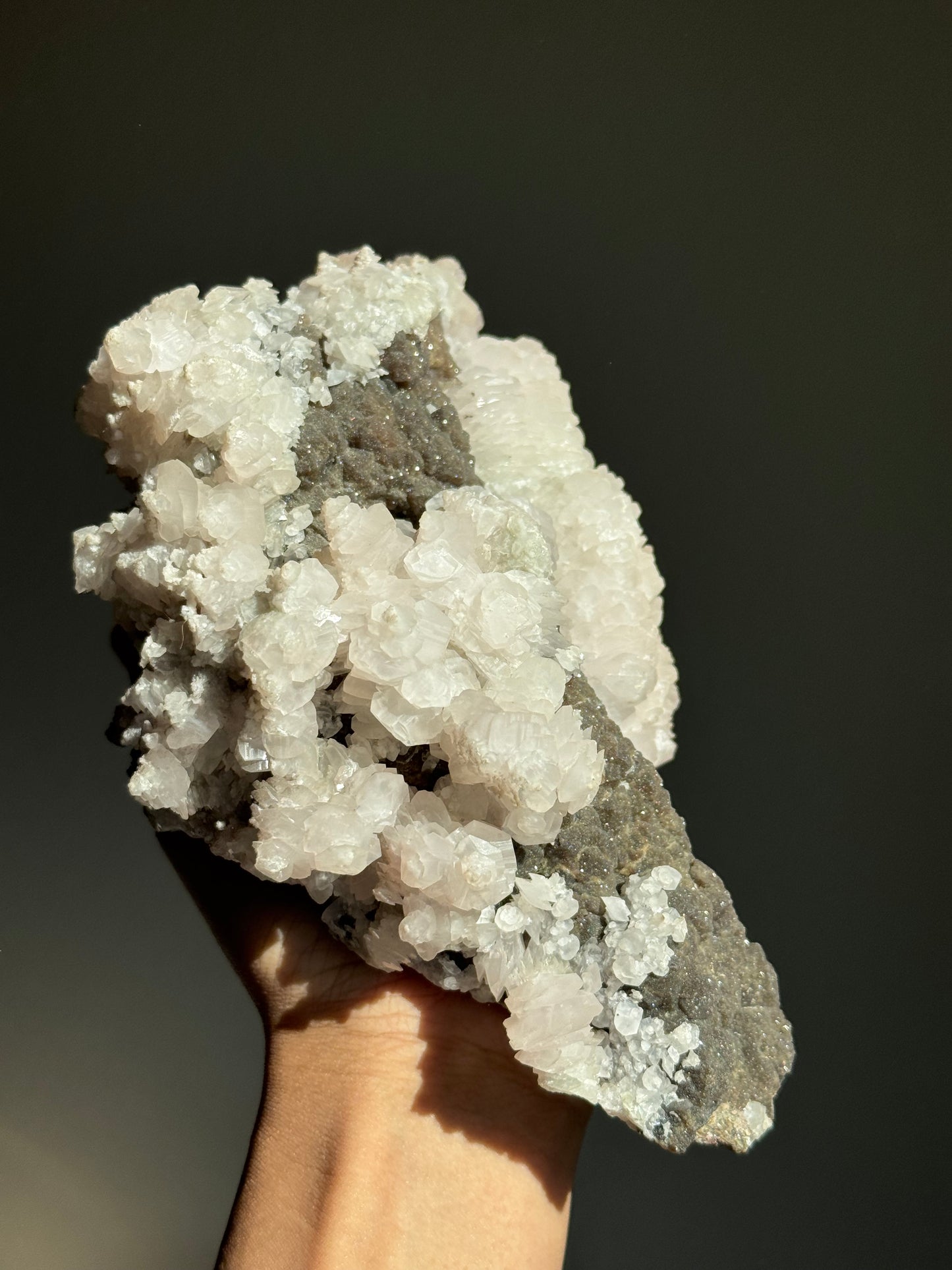 Andradite Garnet & Calcite