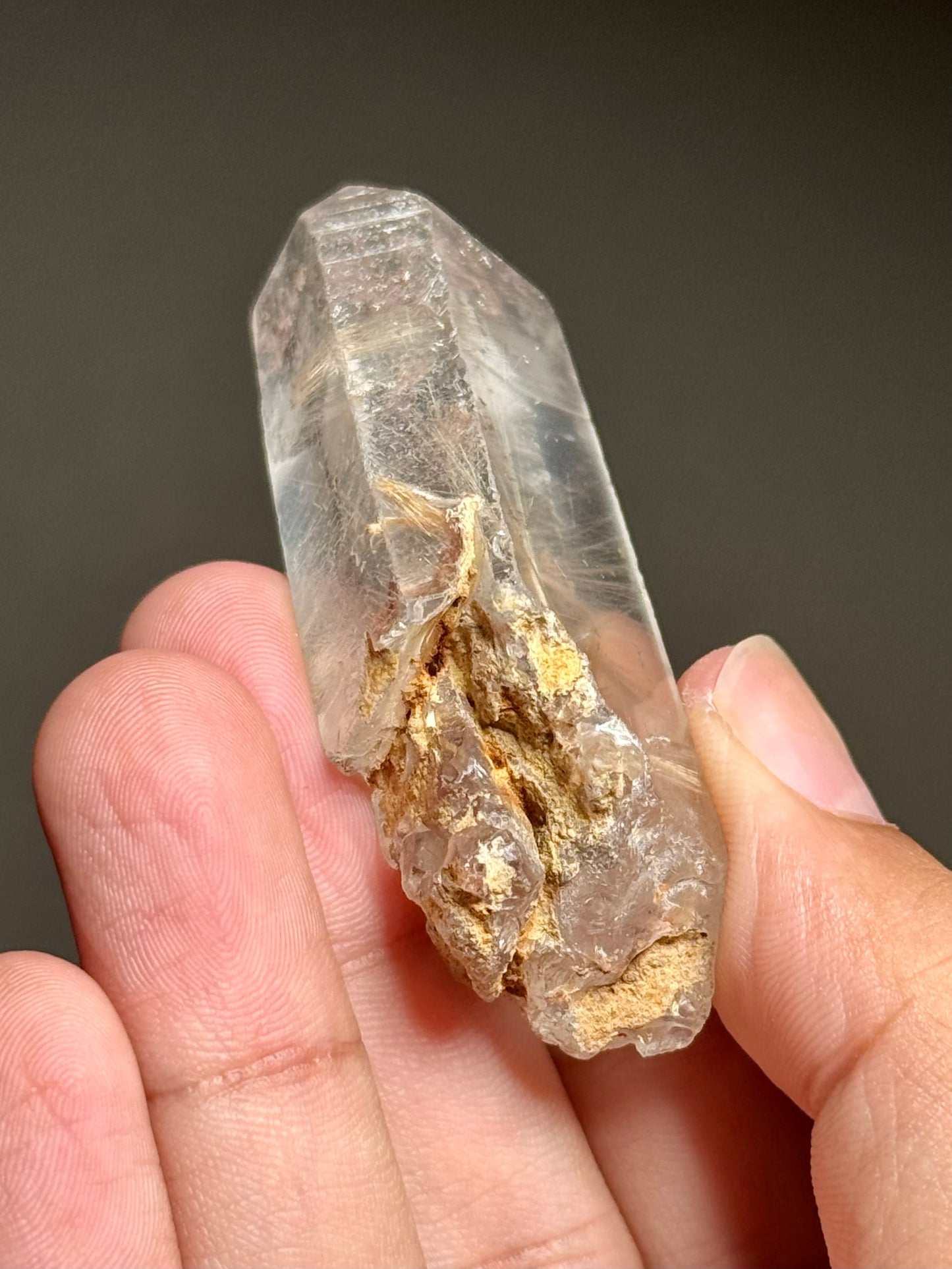 Rutile in Quartz