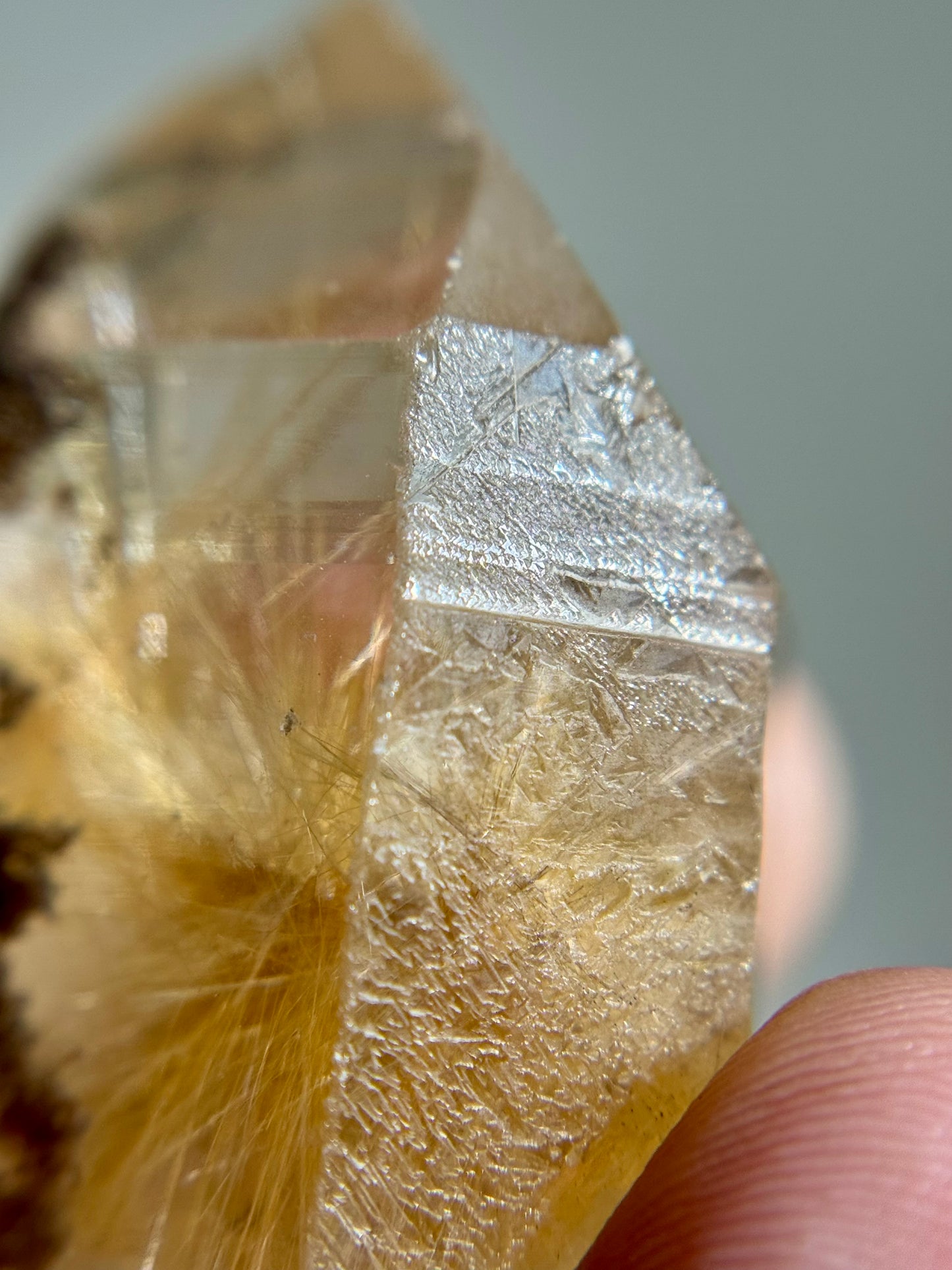 Rutile in Quartz