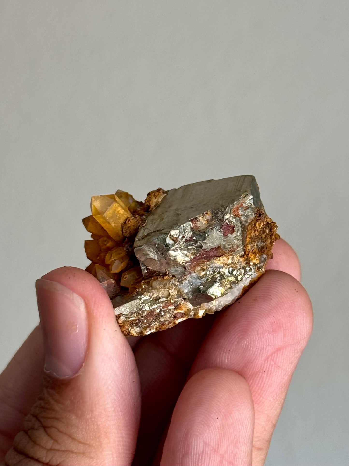 Quartz & Pyrite