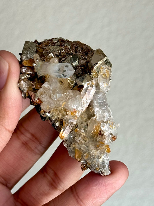 Quartz & Pyrite