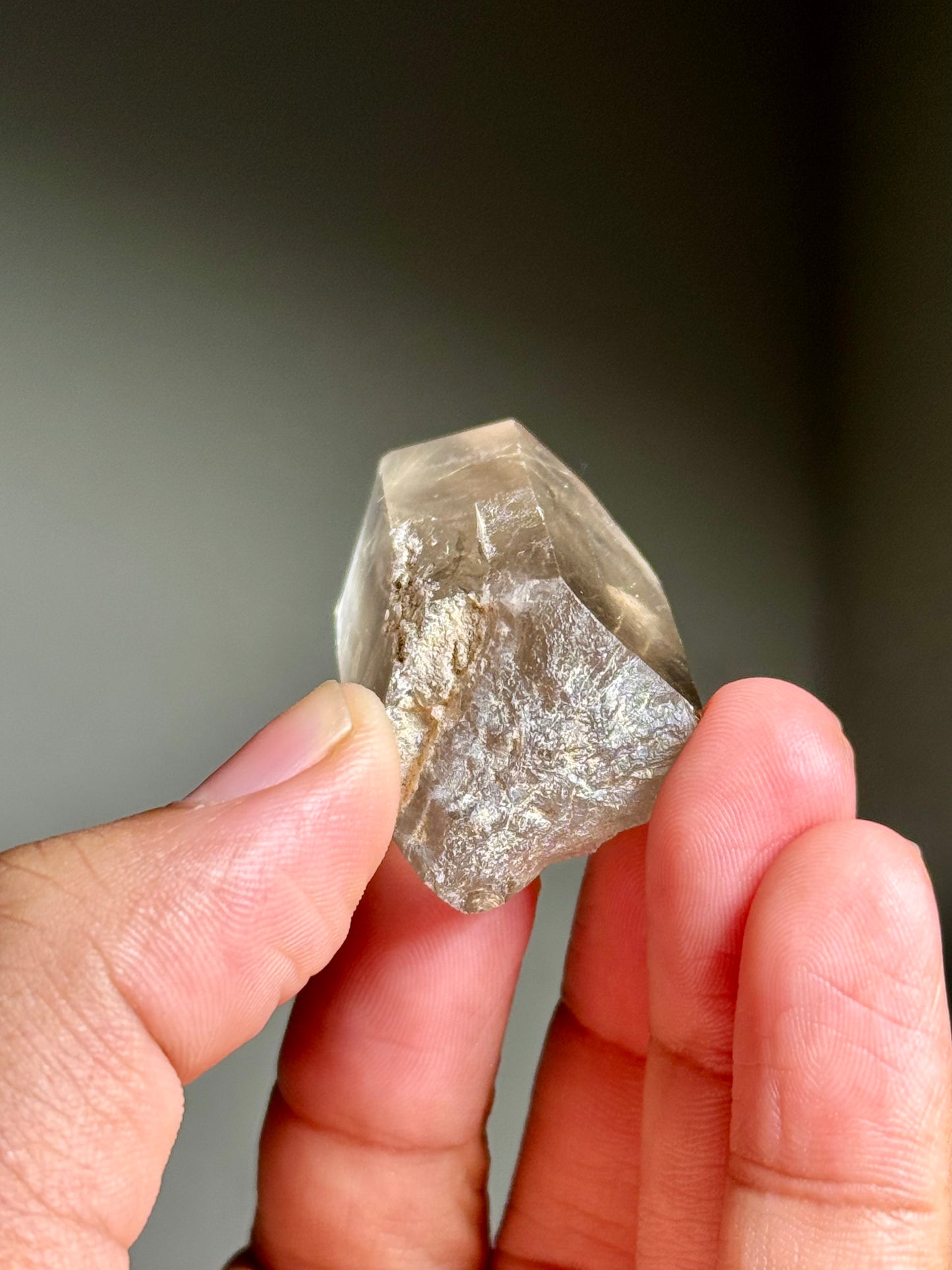 Smoky Quartz with Rutile