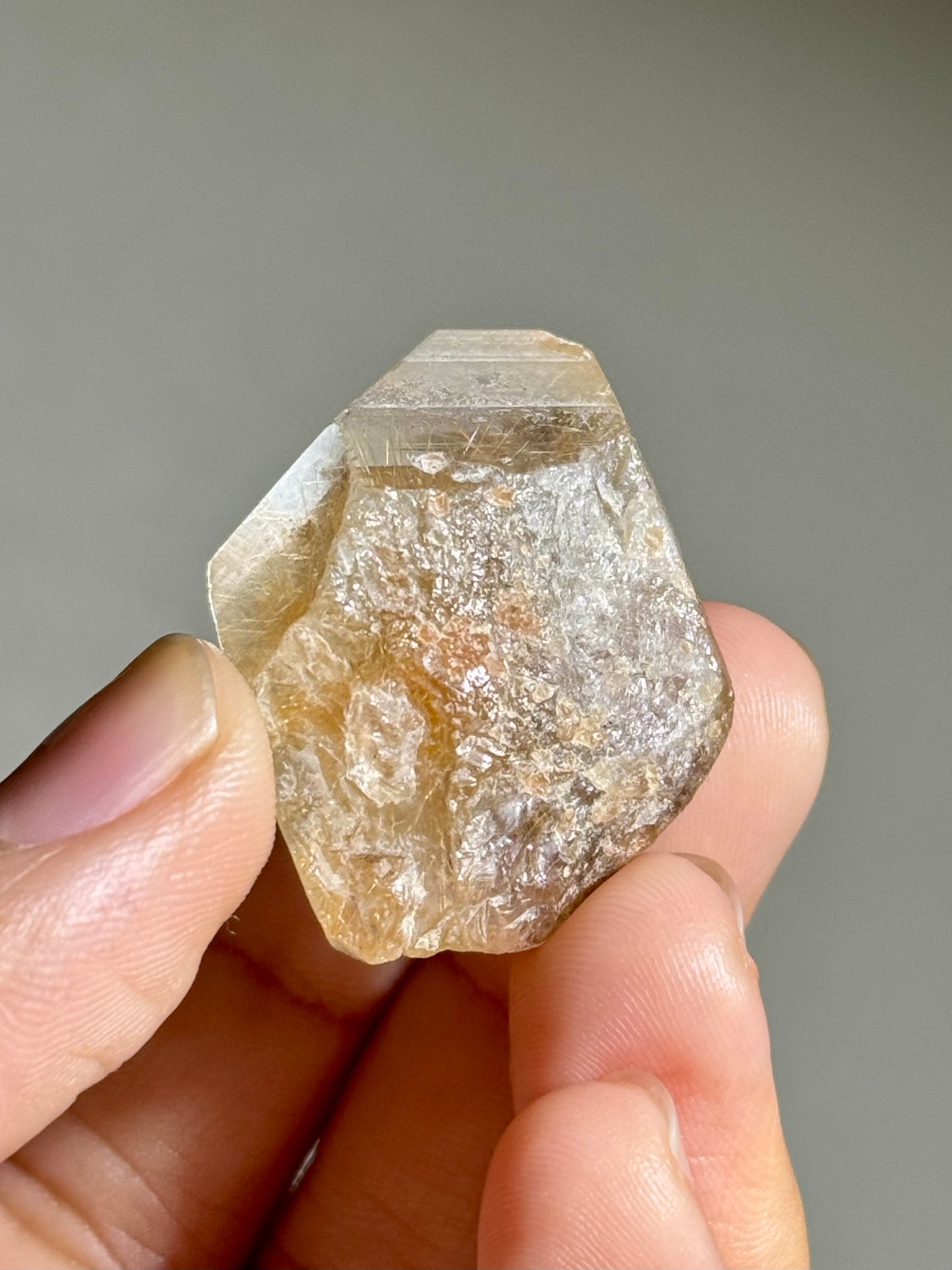 Rutile in Quartz