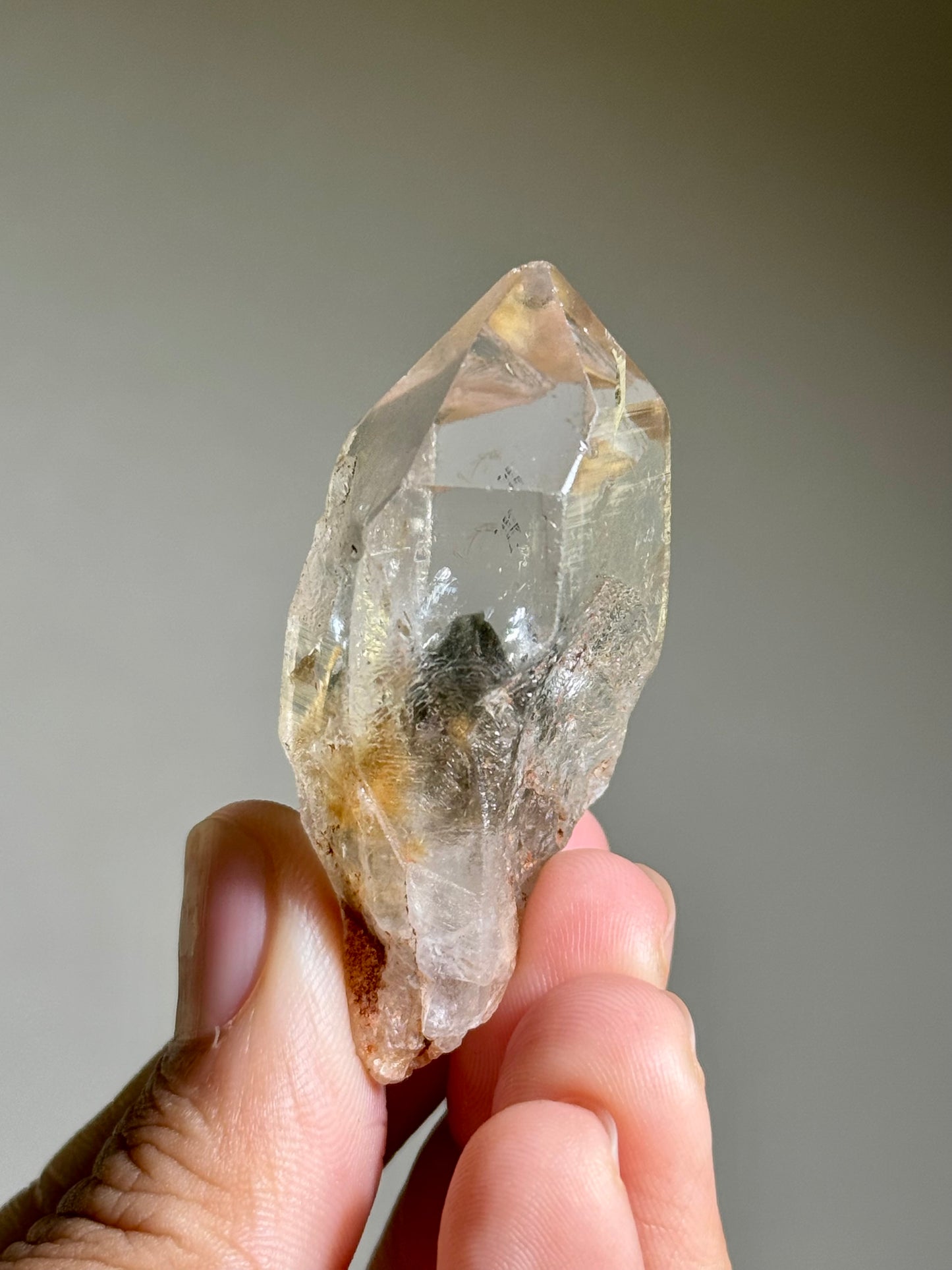 Dandelion Rutile in Quartz
