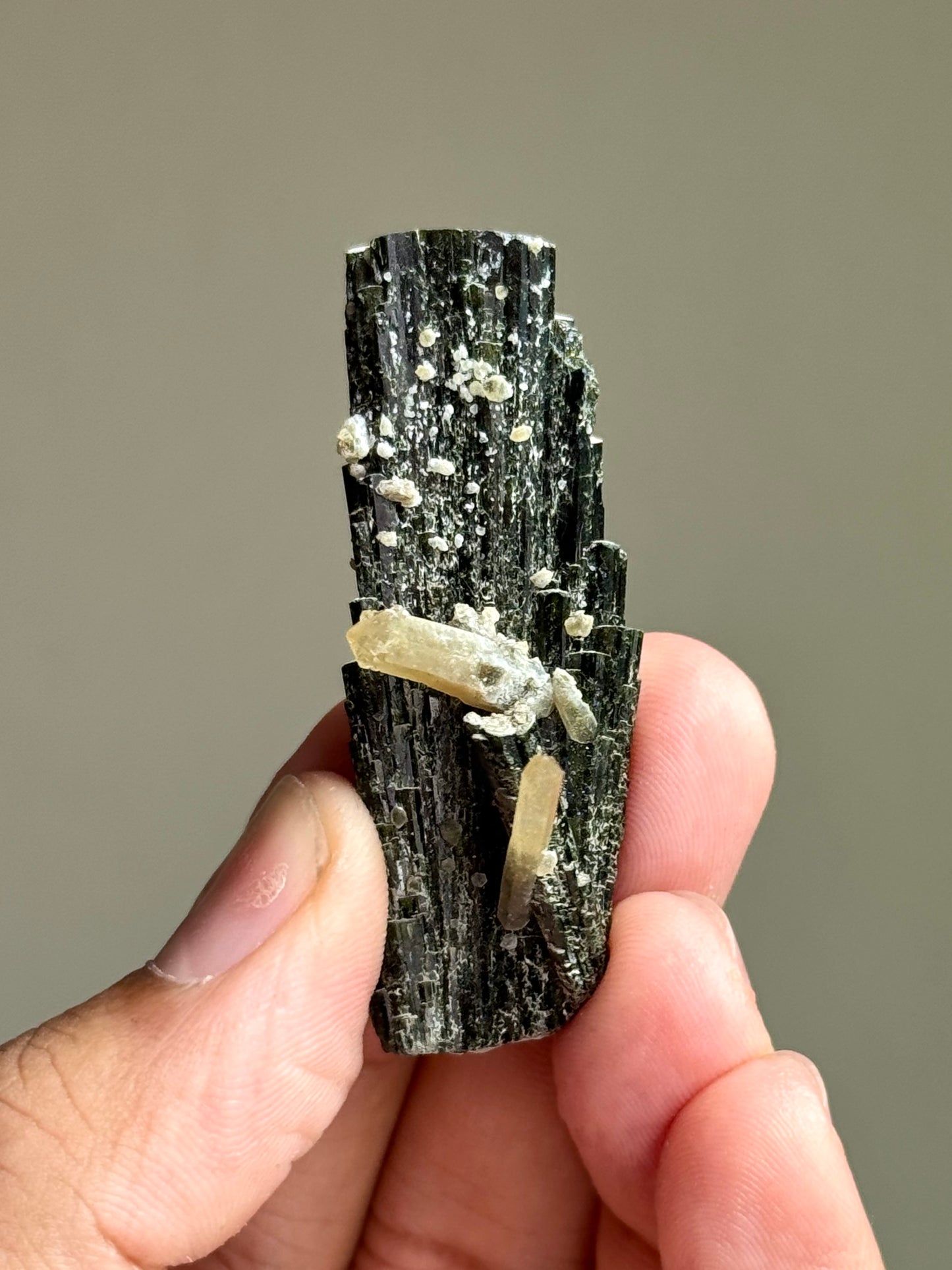 Hedenbergite & Quartz
