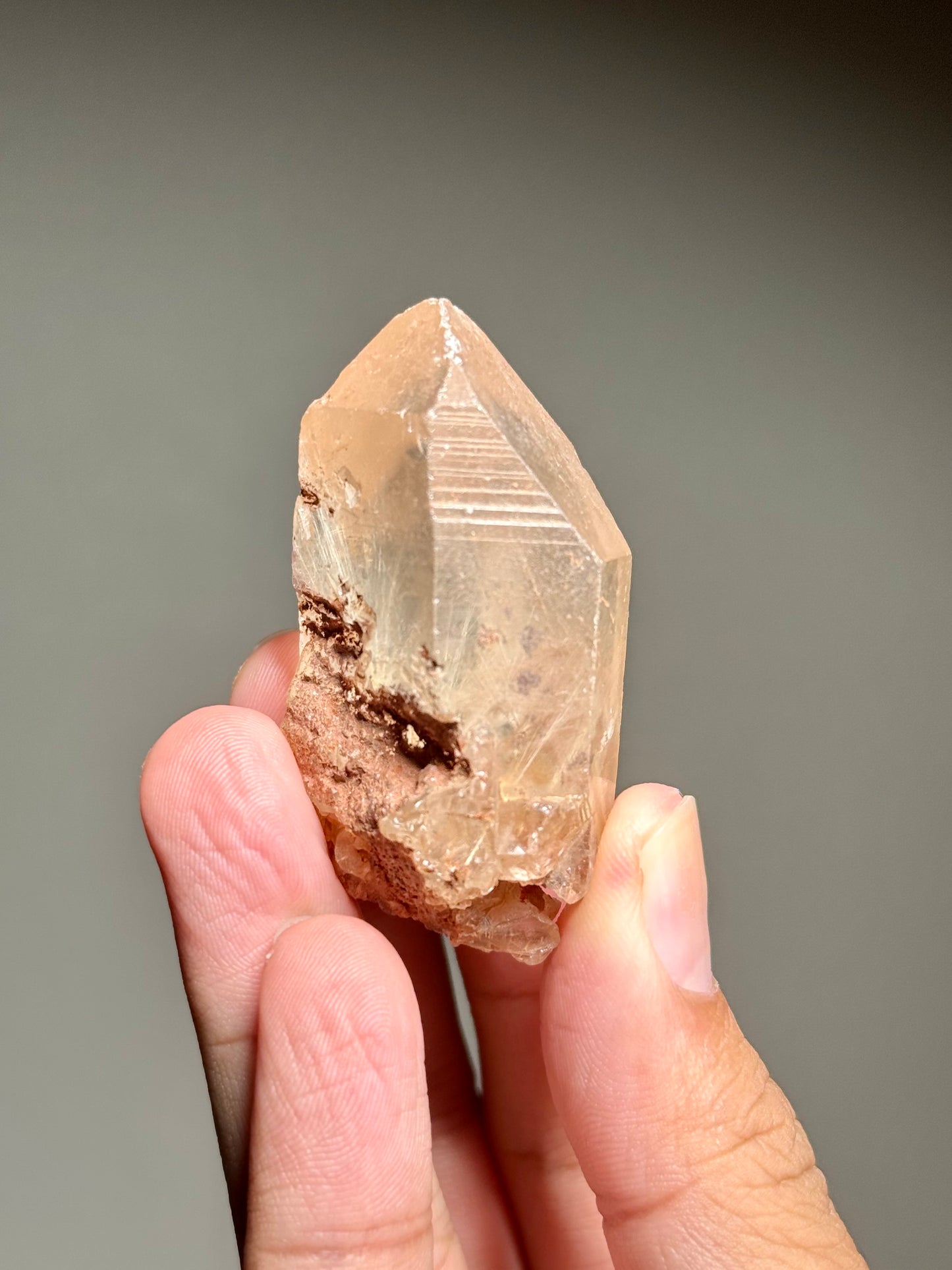 Rutile in Quartz