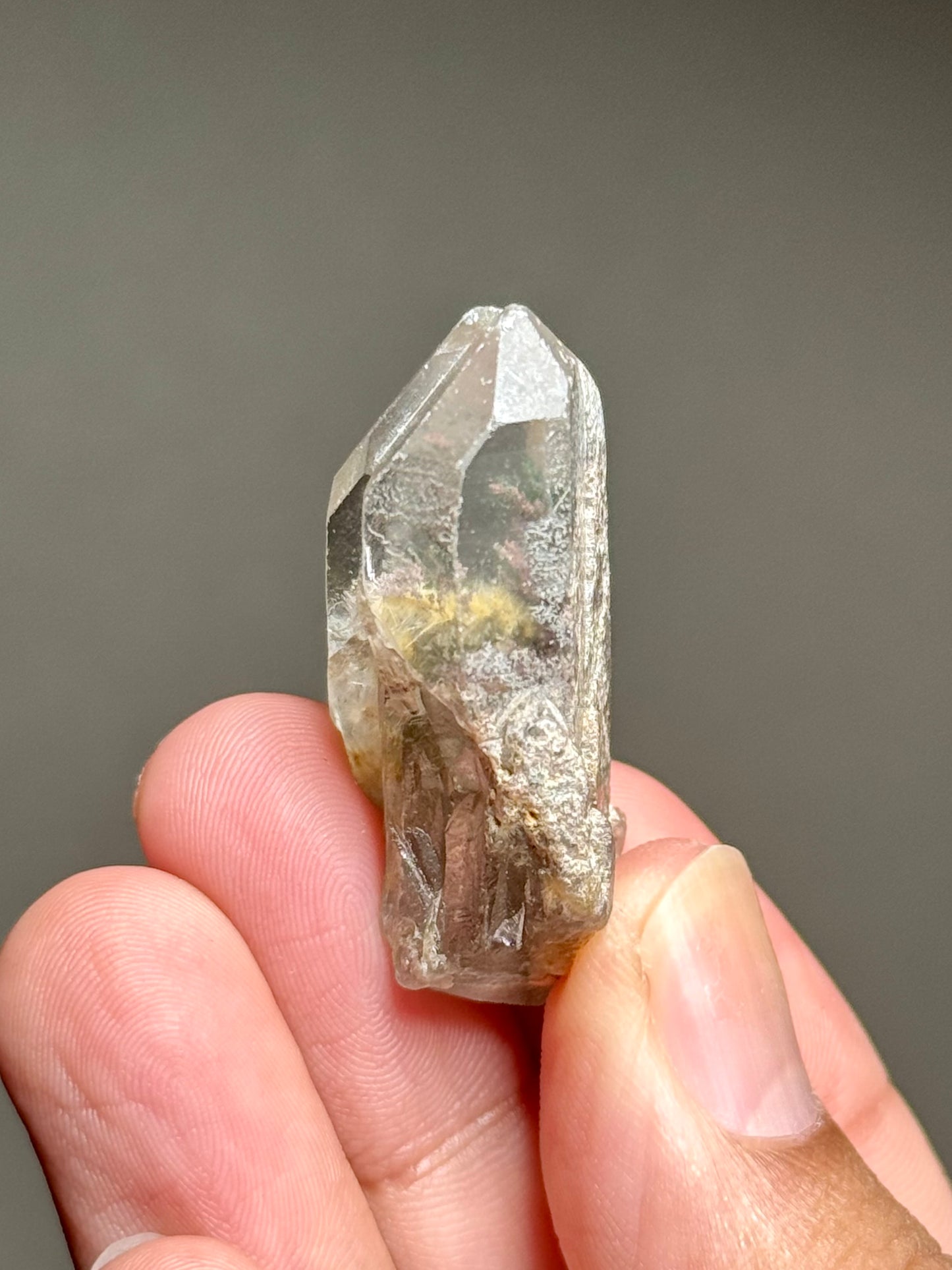 Dandelion Rutile in Quartz