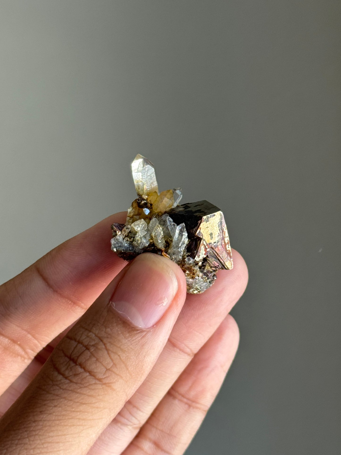 Quartz & Pyrite