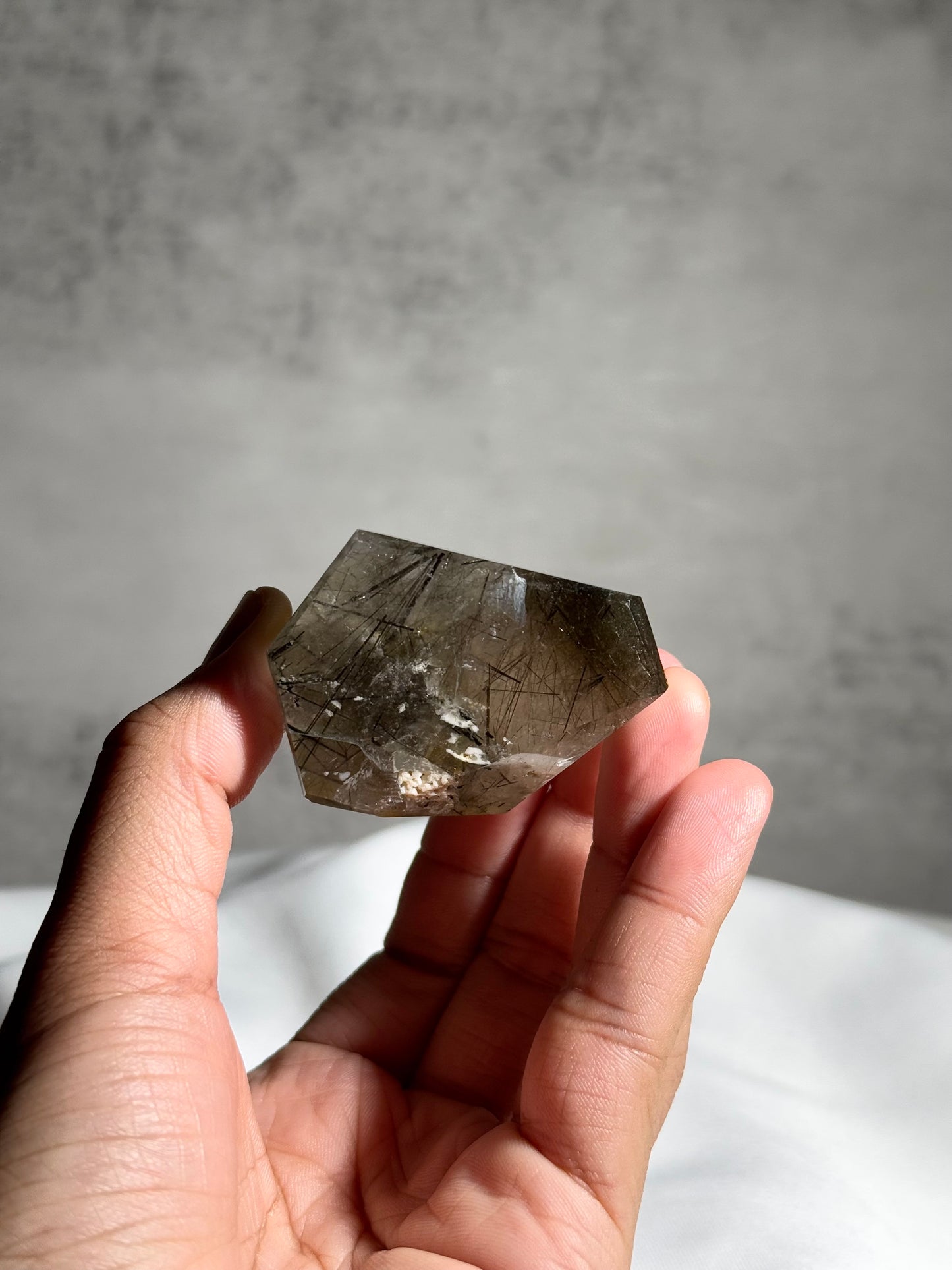 Tourmalated Citrine