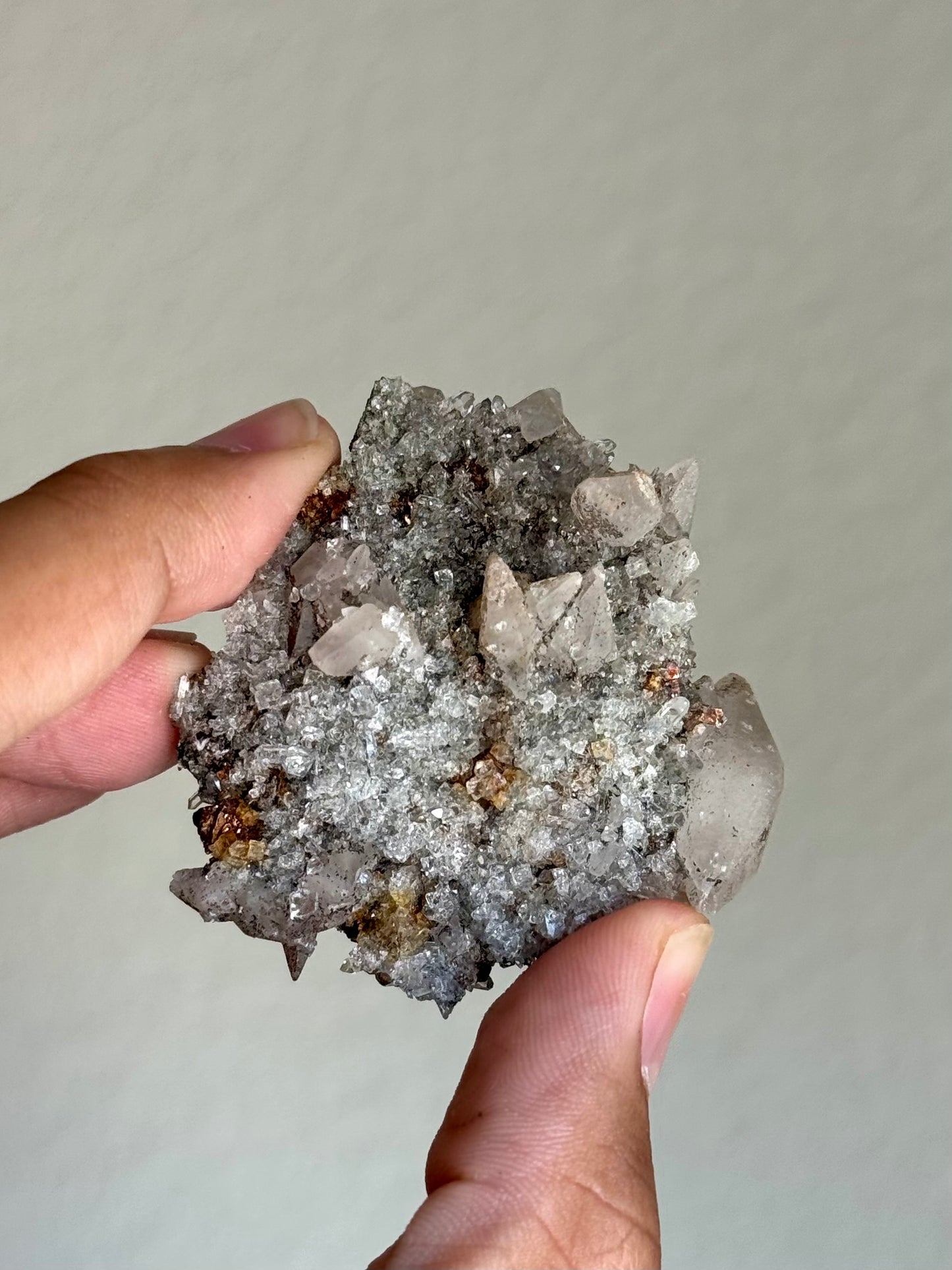 Quartz, Calcite & Pyrite